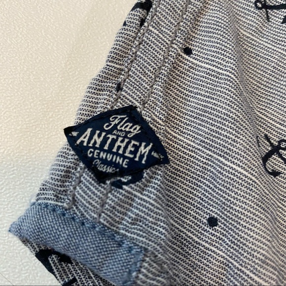 Flag & Anthem Nautical Anchor Short Sleeve L Shirt - Picture 6 of 8